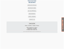 Tablet Screenshot of palaceautocenter.com
